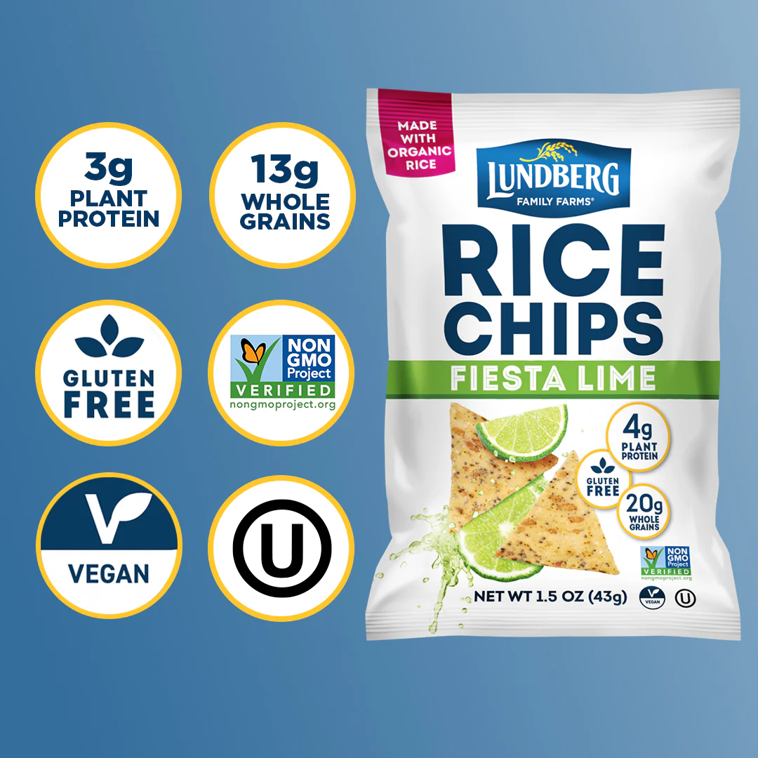 Fiesta Lime Rice Chips - Single-Serve - Image 5