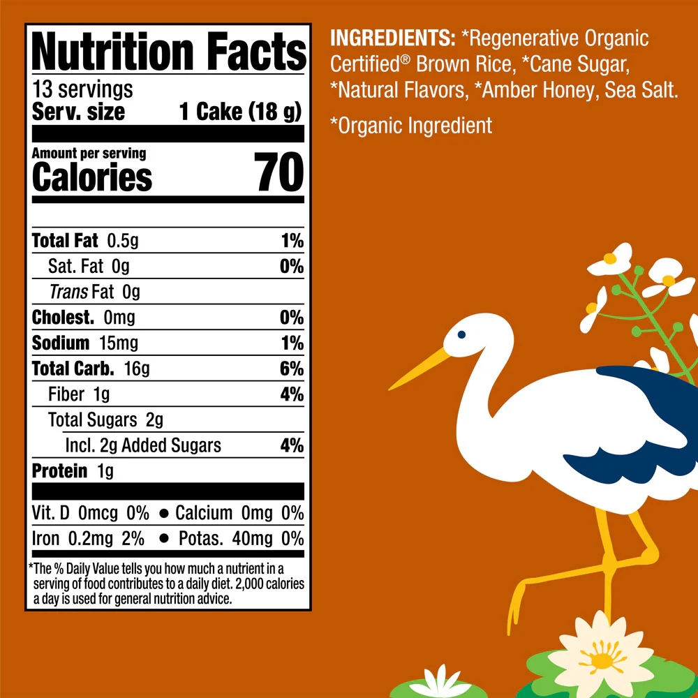 Organic Honey Nut Rice Cakes - Image 5