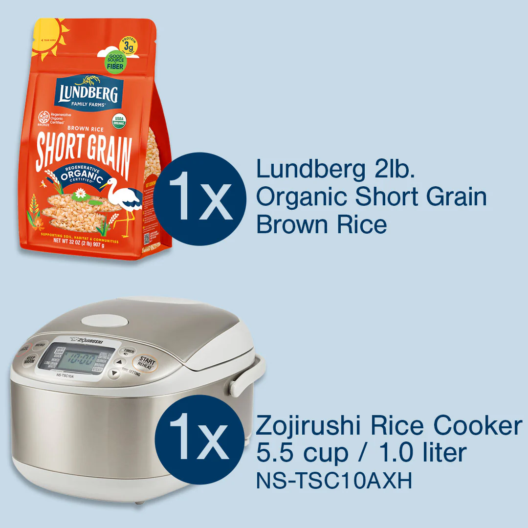 Lundberg x Zojirushi, Short Grain Brown Rice - Image 2