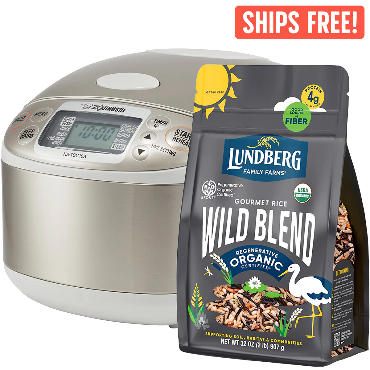 Lundberg x Zojirushi, Wild Blend