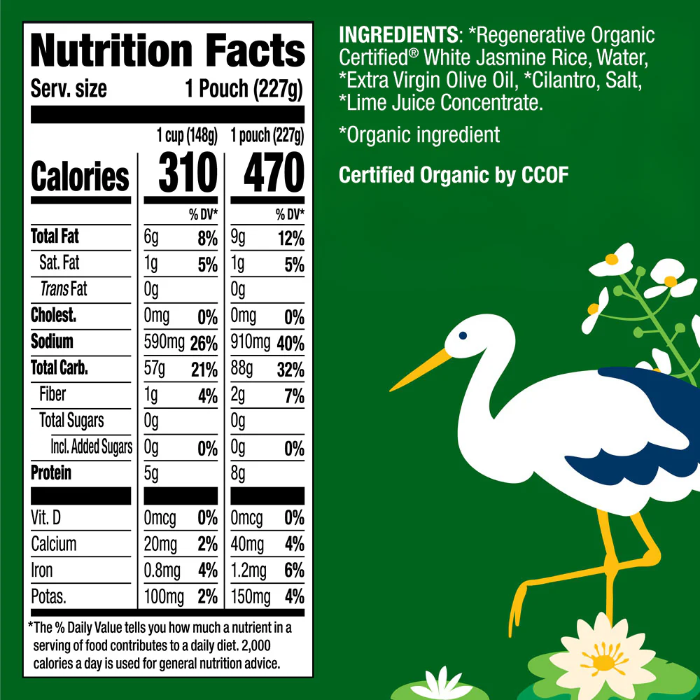 Organic 90-Second Cilantro Lime Rice - Image 5
