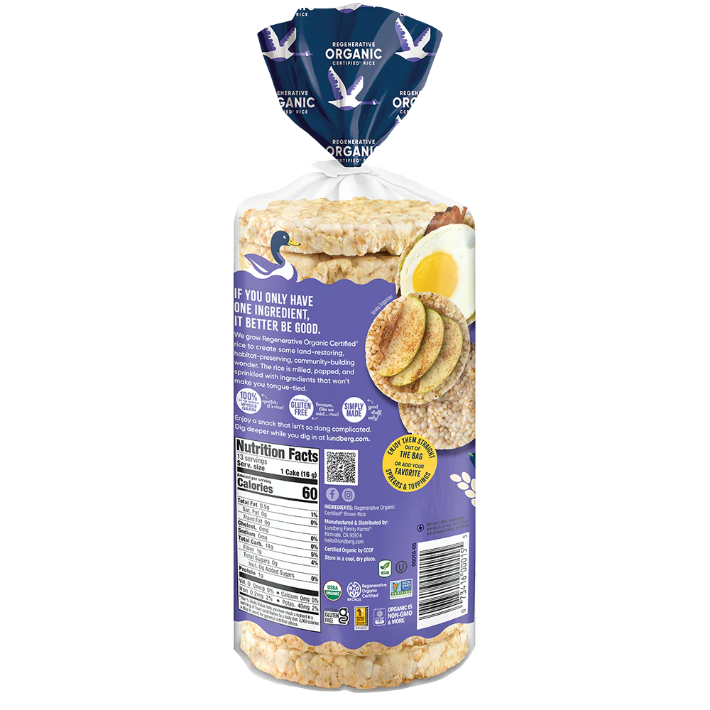 Organic Salt-Free Rice Cakes - Image 3