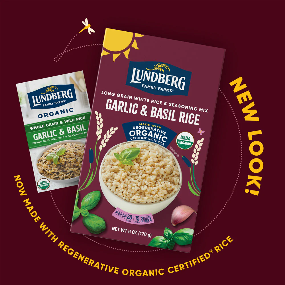 Organic Garlic & Basil Rice - Image 3