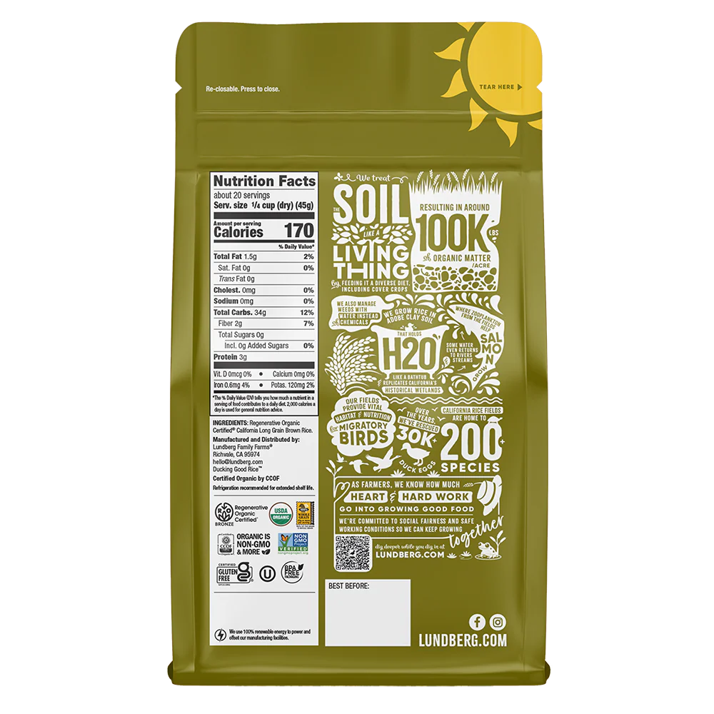Organic Long Grain Brown Rice - Image 3