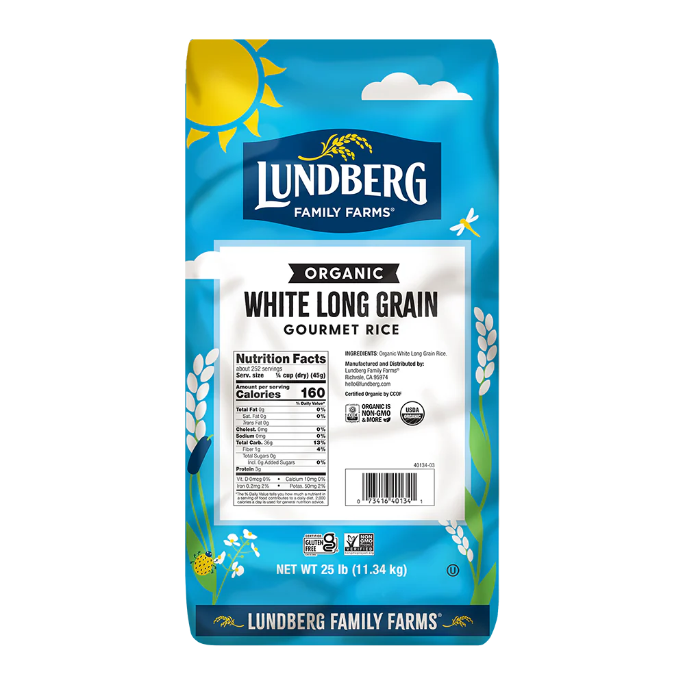 Organic Long Grain White Rice