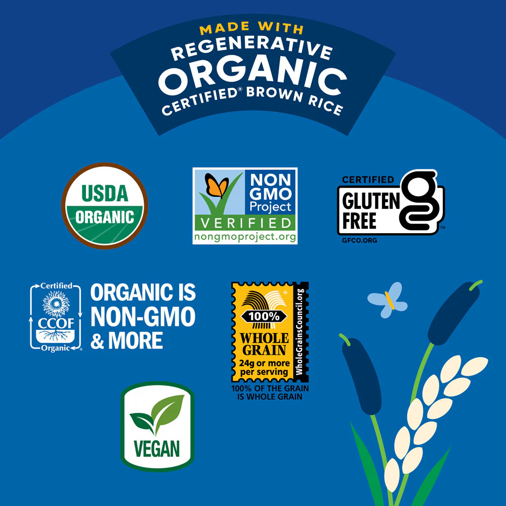 Organic Sea Salt Rice Cake Minis, Single-Serve - Image 9