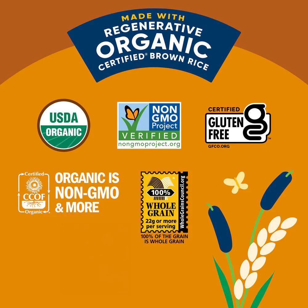 Organic White Cheddar Rice Cake Minis, Single-Serve - Image 6