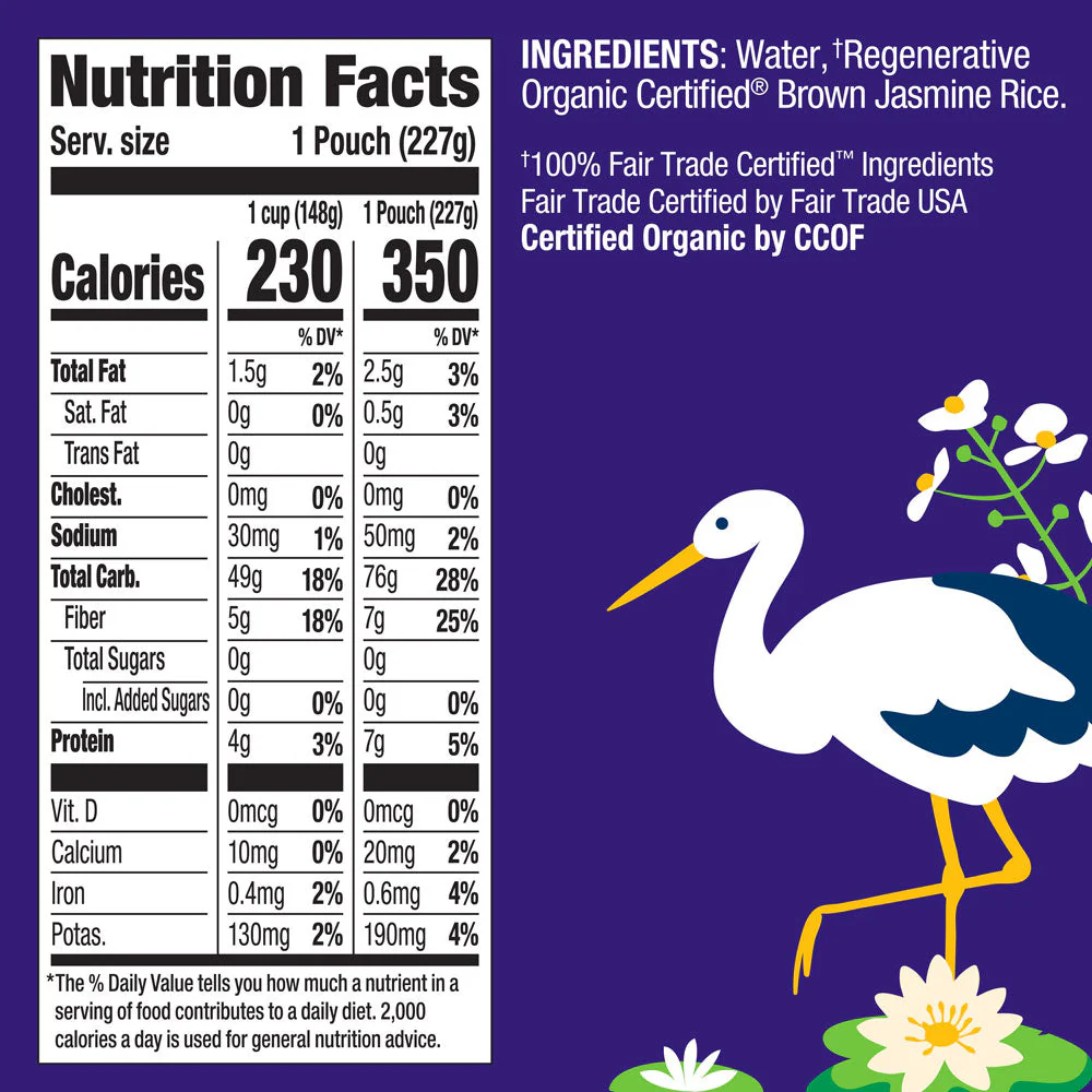Regenerative Organic Certified® 90-Second Brown Jasmine Rice - Image 5